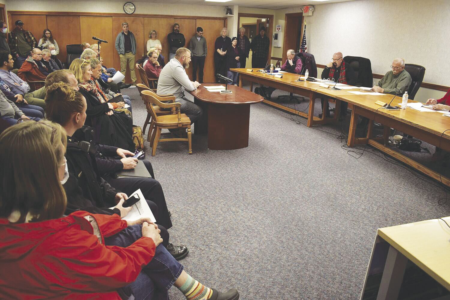 Conway selectmen move paid parking forward